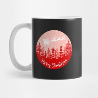 Santa Claus and his sleigh Mug